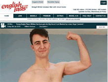 Tablet Screenshot of englishlads.com